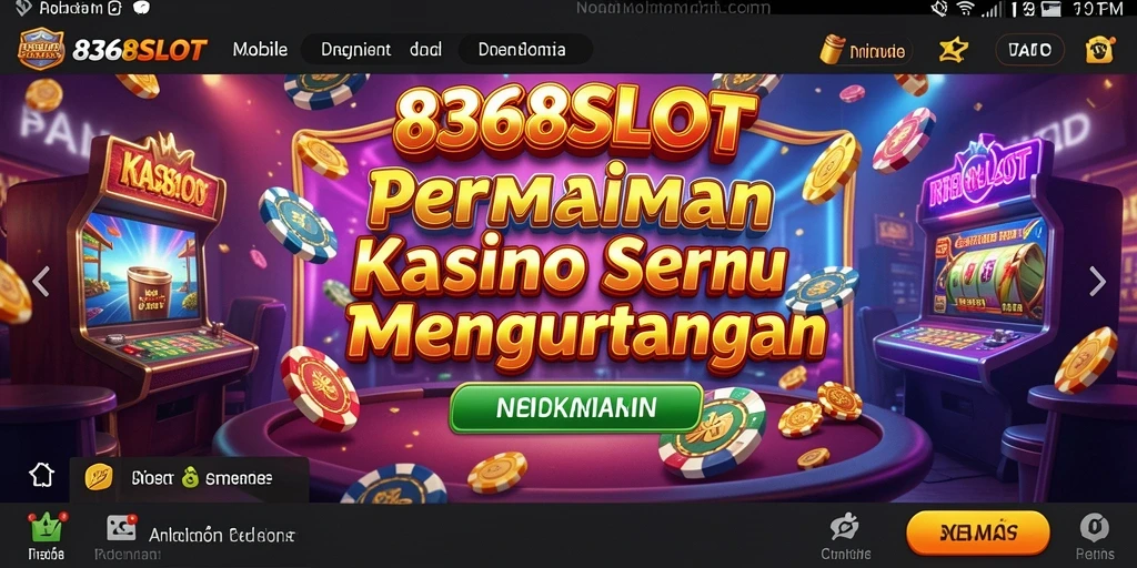 Tampilan menarik dari gameplay 8368SLOT yang mendebarkan.