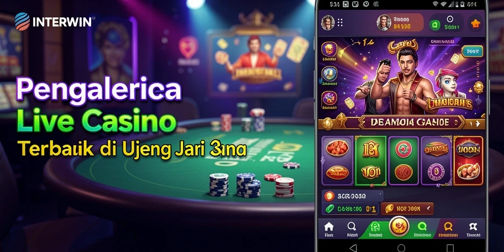 Gameplay Live Casino yang mendebarkan di INTERWIN.
