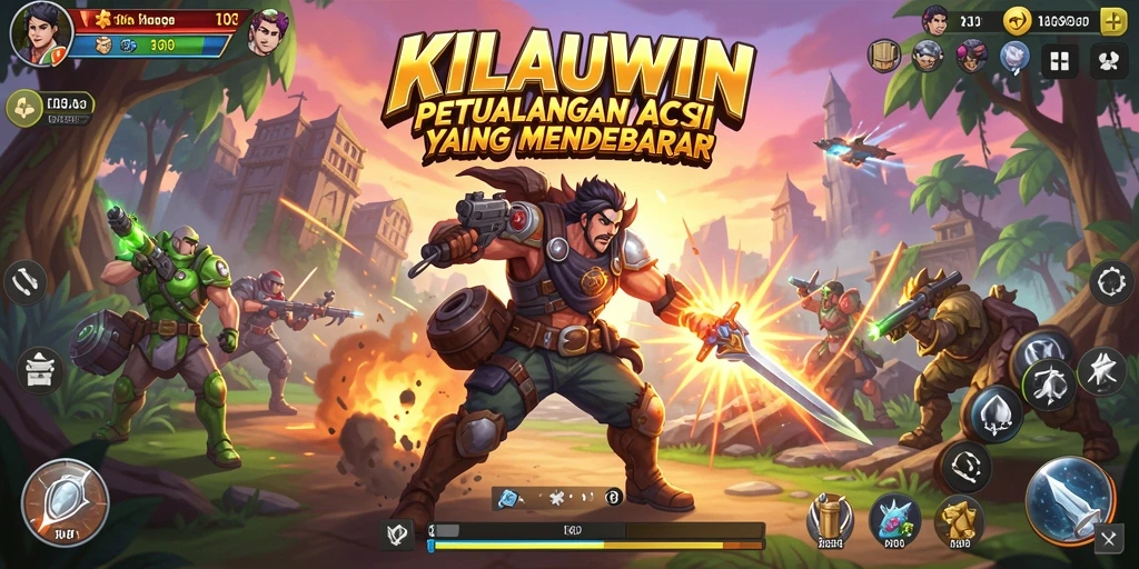 Gameplay KILAUWIN yang penuh aksi dan tantangan