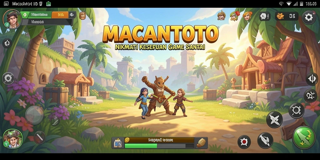 Tampilan menarik dari gameplay seru di MACANTOTO.