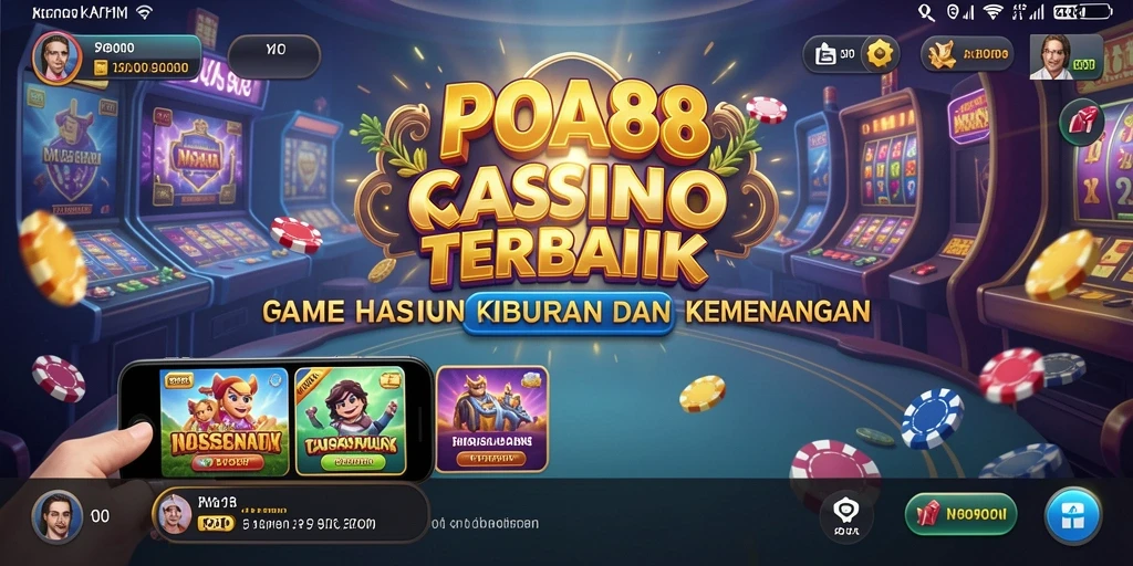 Tampilan menarik saat bermain Kasino di POA88 dengan fitur yang memukau.
